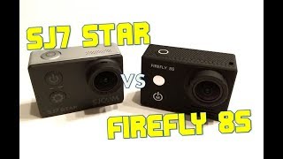 SJCAM SJ7 Star vs HawkEye Firefly 8S (4K)