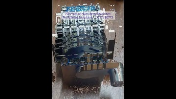 All Types of Numbering Machines For Printing Machines #spareparts #numberingmachines #offsetprinting
