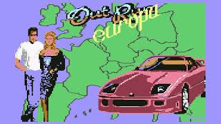 Out Run Europa - Commodore 64 - ending (+ bonus: intro music)