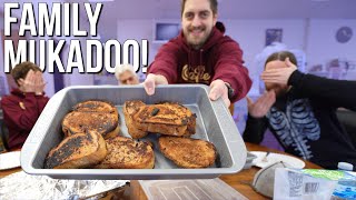 Eating Cold Vegan French Toast As A Family