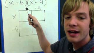 Multiplying Binomials: Lattice Method