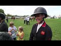 Yasmin Ingham very proud of Goliath du Loir at Burghley