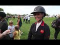 Yasmin Ingham very proud of Goliath du Loir at Burghley