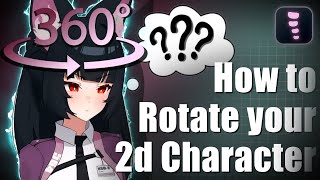 🎬 How to Turn a 2D Character – 🌀Easy 2.5D Animation Trick!