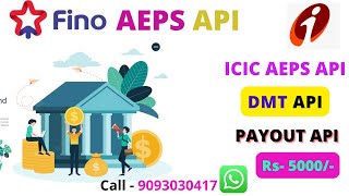 What Is Aeps Api Fino Aeps Api Icic Bank Aeps Api Dmt Apipayout Api