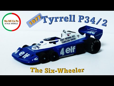 【MINICHAMPS】 TYRRELL FORD P34R/1977#M9 1/43 Tyrrell P34 from 1977 F1 Season of Ronnie Peterson
