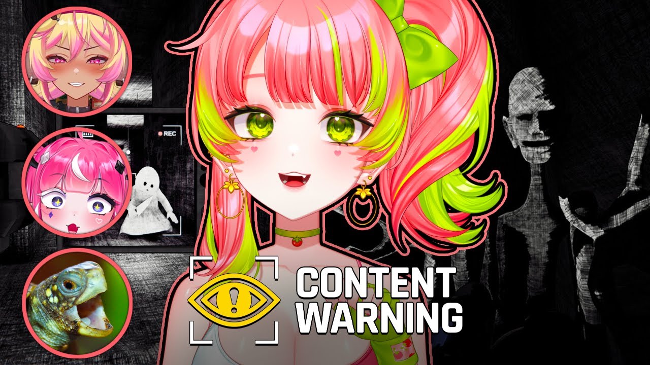 Toma Plays Content Warning (ft. Camila, Koko & Vedal)
