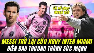 Messi Khiến Thế Giới Bóng Đá Xúc Động: Vừa Tiễn Cha, Lập Tức Trở Lại Inter Miami Thi Đấu