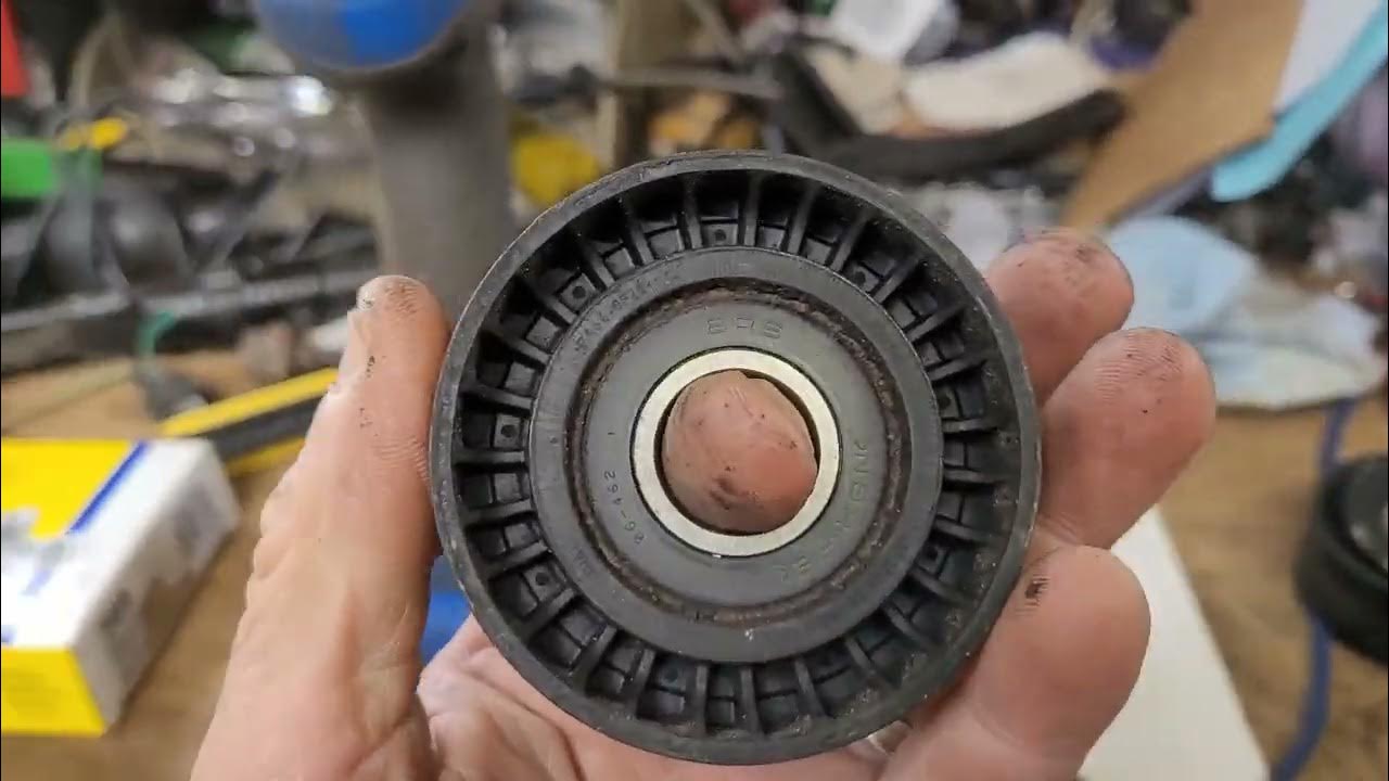 Dana's Garage 08 Jeep compass Serpentine Belt Tensioner Pully Melted
