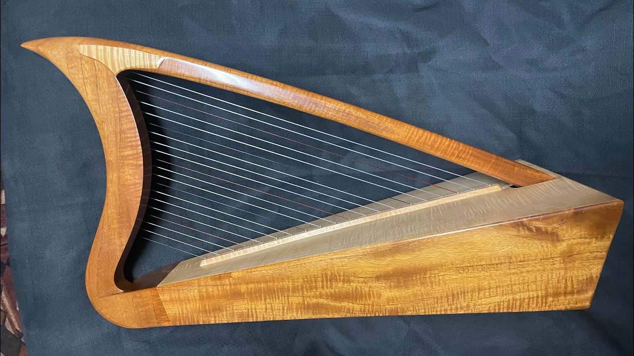 Mount and Blade on my harp model, 