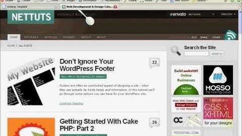 How to Convert a PSD to XHTML - Part 1 of 3.wmv