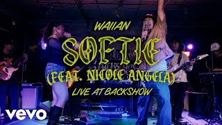 Waiian - SOFTIE feat. Nicole Anjela Live at BACKSHOW ft. Nicole Anjela