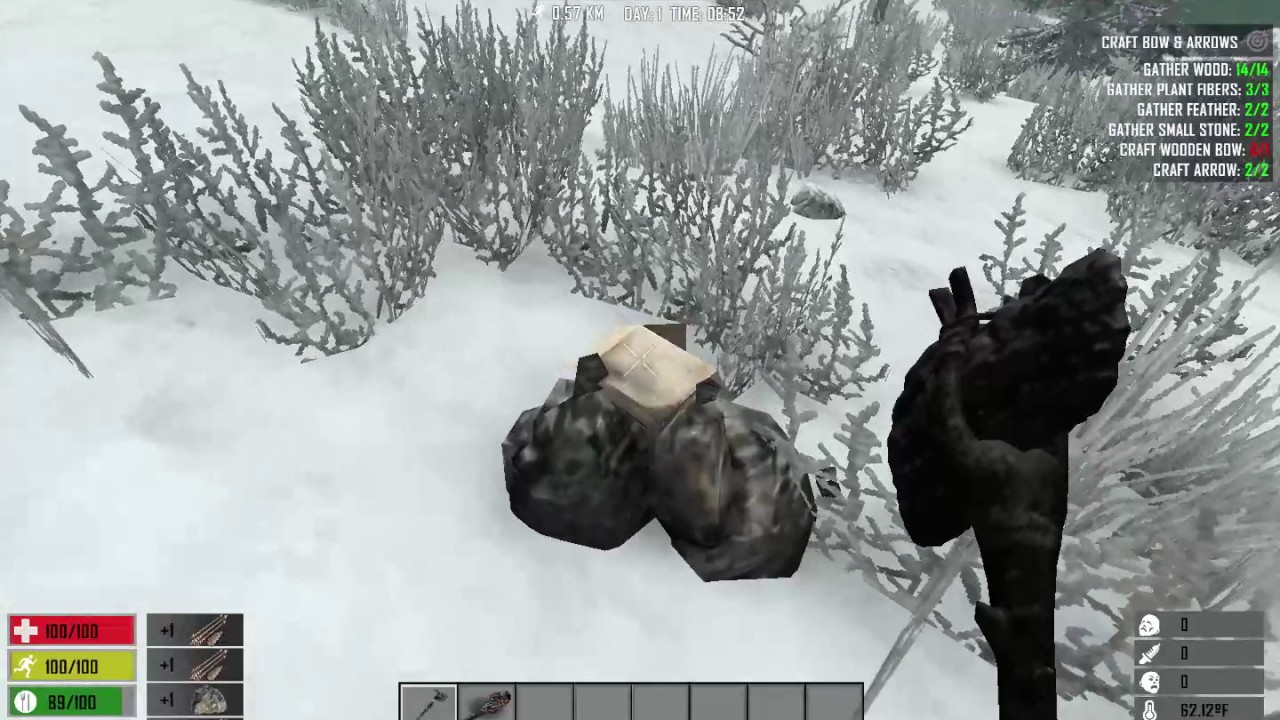 7 Days To Die War of the walkers mod s1/ep1 Starting out Great loot
