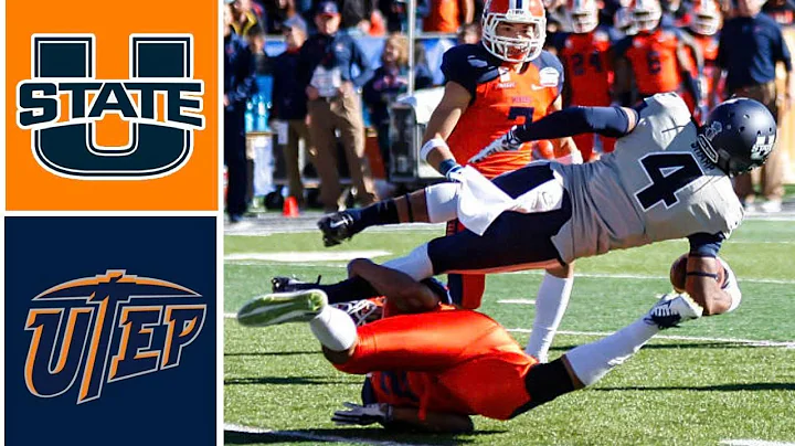 Utah State vs UTEP Highlights | FBS Week 1 | 2025 College Football