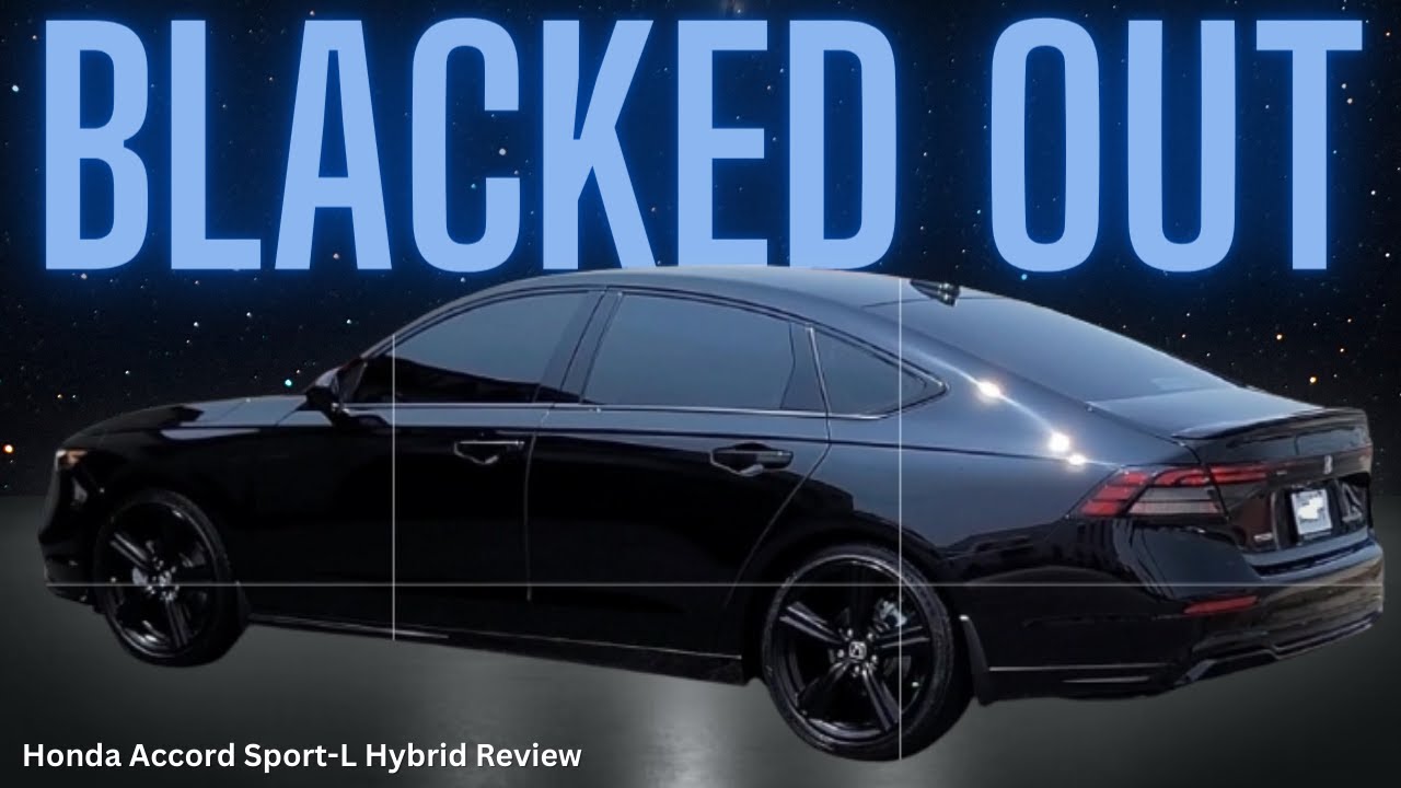 Stunning 2023 Honda Accord Blacked Out Gallery