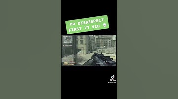 DR.DISRESPECTS FIRST VIDEO ON YOUTUBE OF CALL OF DUTY MW2