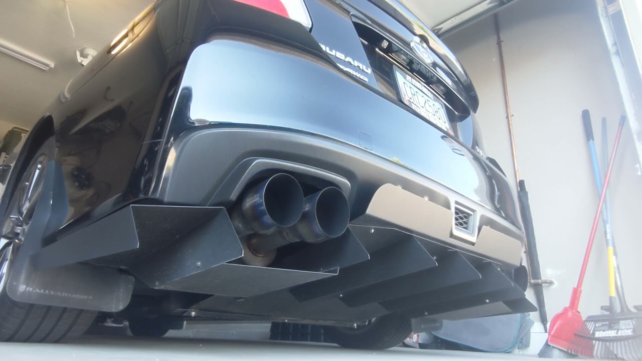 2016 WRX | invida  R400 | Tomei UEL |  Sound clip