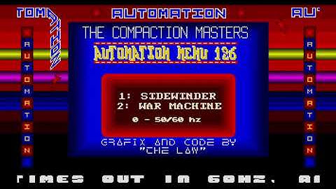 Atari ST Compacted Disk (CD) Scrollers [537] Automation CD #126