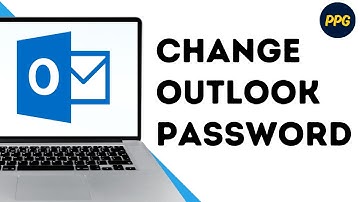 How to change Microsoft Outlook password from inside the account ?