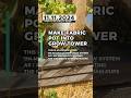 MAKE FABRIC POT GROW TOWER - Propagate SEEDS Using Rain Gutter Grow System #garden #hydroponics