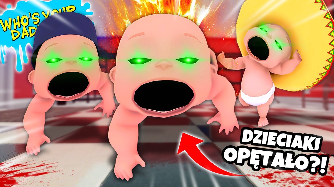 UPIORNE DZIECIAKI WYRUSZAJĄ PO CUKIERKI | Who's Your Daddy 2