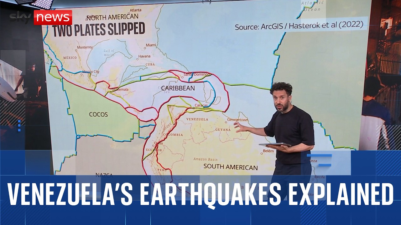 What caused Venezuela's earthquakes?