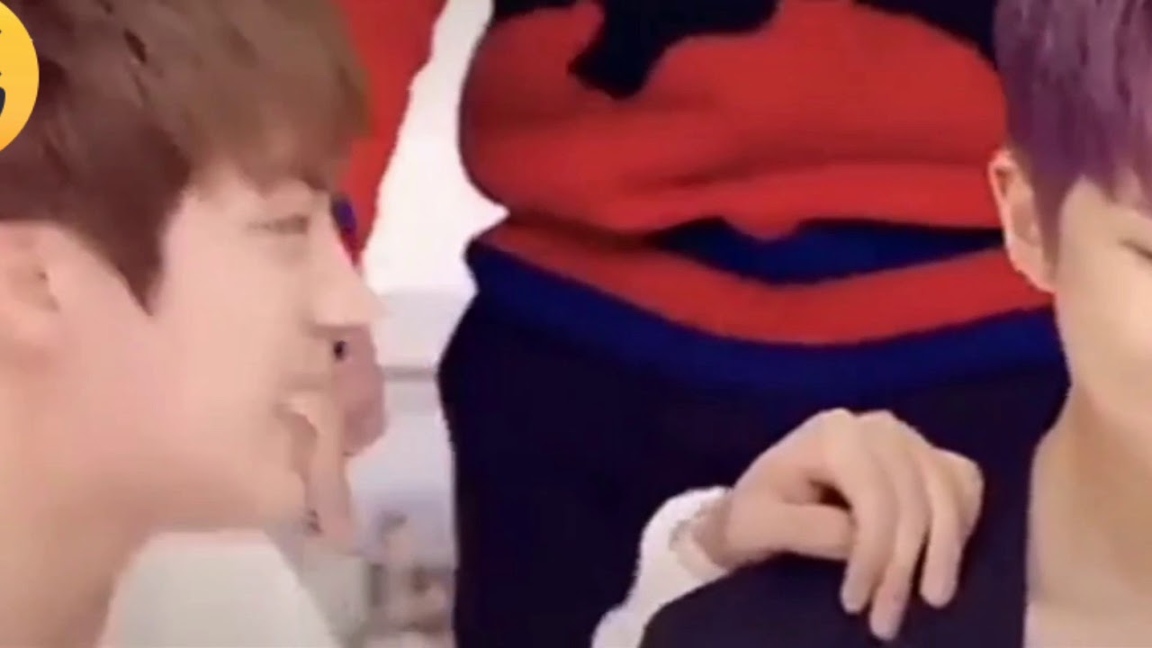 Rm And Jin Almost Kiss