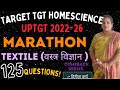 UP TGT PGT home science, students textil branch sare important topics in All syllabus