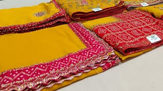 Yellow Saree Lovers Must Watch in 2026💛 | Stunning Designs | PARTY WEAR SAREES  screenshot 4