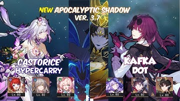 E0S1 Castorice x E0S0 Kafka/Hysilens/Black Swan DOT | Apocalyptic Shadow 3.7 | Honkai Star Rail F2P