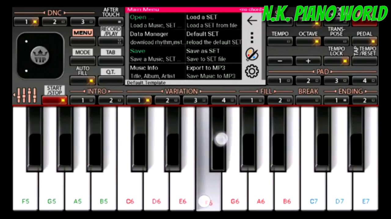 Nagin Tone (Tan Dole Mera Man Dole) Mix On Mobile Piano By N K  piano world