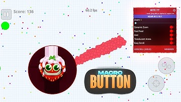 Agario mobile | *2.18.1* Mod menu free | fast feed +zoom non root
