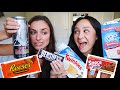 Best Friend tries American snacks for the first time!