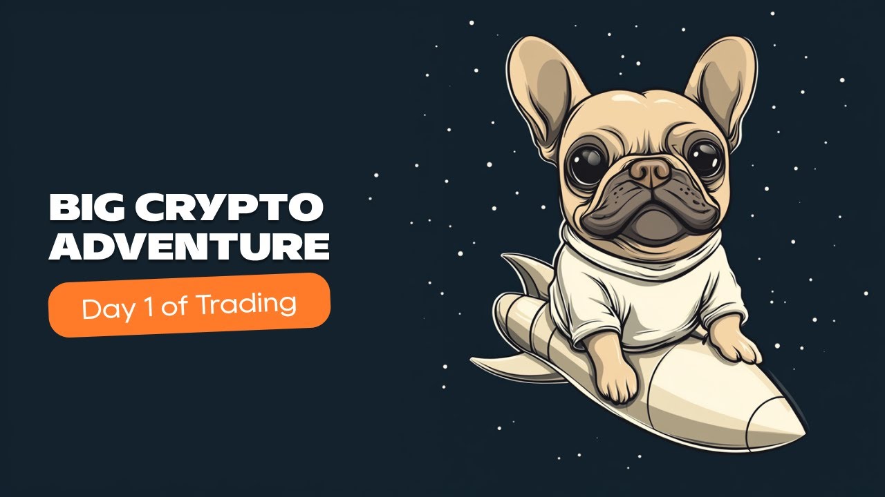 Big Crypto Adventure: Day 1 of Trading