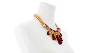 Vince Camuto - Warpped Drama Tassel Necklace      SKU:8585087