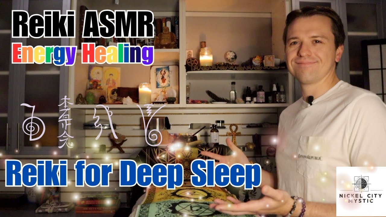 Reiki ASMR for Sleep | Energy Clearing & Mind Reset | Brushing and Cord Cutting