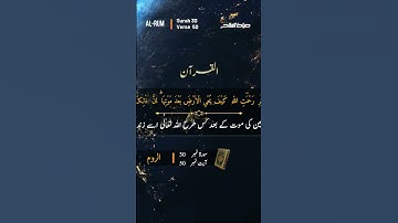 Surah Al-Rum سورة الروم Ayat 28 - Surah No 22 | Quran with Urdu/Hinidi Translation