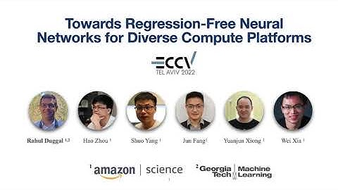 [ECCV 2022] Towards Regression-Free Neural Networks for Diverse Compute Platforms