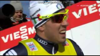 Federico Pellegrino wins the Sprint World Cup in Davos 2015