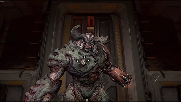 DOOM 4 (2016) (NIGHTMARE MODE) Walkthrough Gameplay PART 8: CYBERDEMON BOSS FIGHT - No Commentary