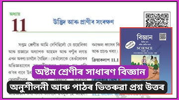 Class 8 Science chapter 11 Question Answer Assam SCERT / d4szi8 // n8d8c4 // Class 8 science part ii