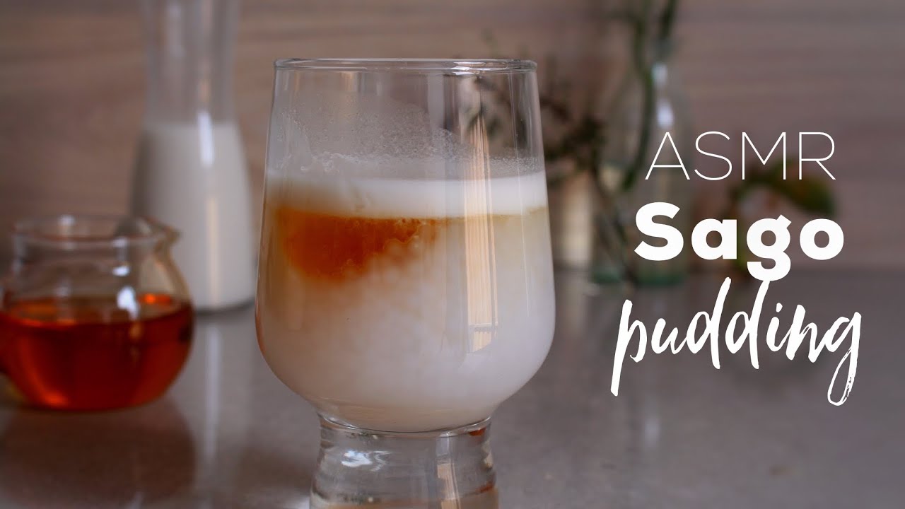 Coconut tapioca pudding with spicy strawberry sauce