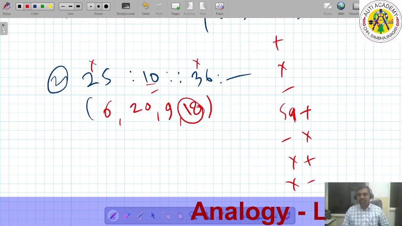 Analogy - Letter & Number