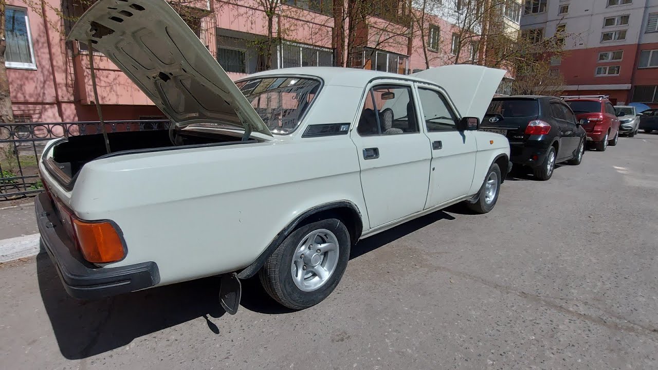 Гремит глушитель на Волге! Ковыряюсь поманеньку. 01.05.23г. - YouTube