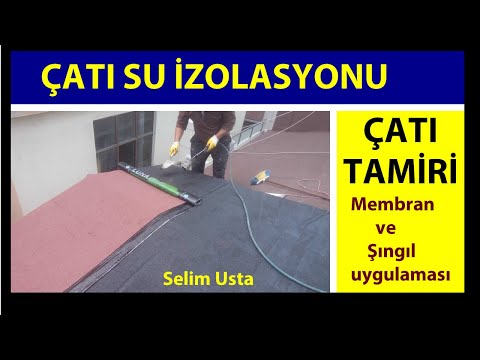 Video: Arduvaz Kaplı çatıların Onarımı