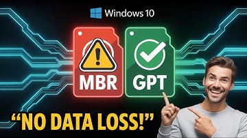 Convert MBR to GPT Without Data Loss