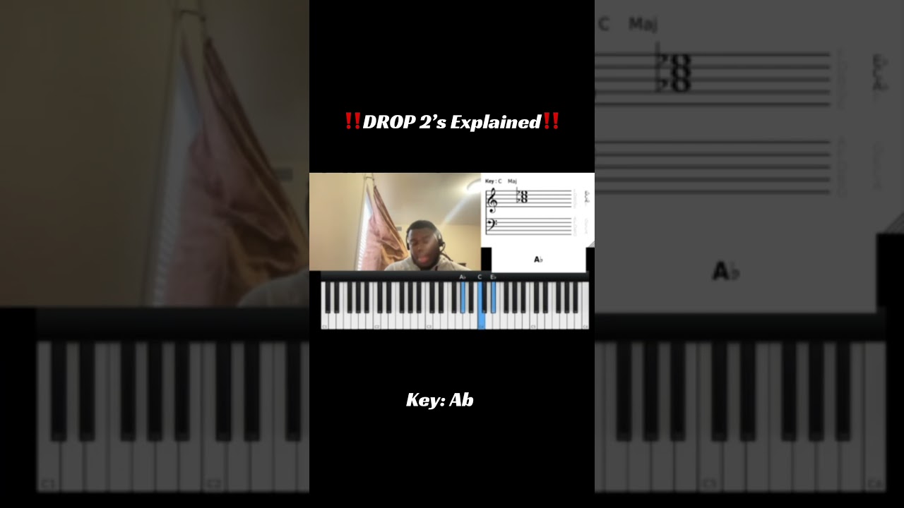 Breaking down Drop 2’s the easy way 🎹📚 