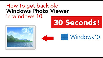 Get back Windows Photo Viewer in Windows 10 (old photo viewer) within 30 seconds!