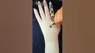 نقش حناء جميل للعيد  beautiful henna design 2022
