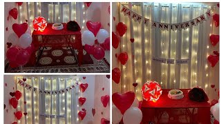 Anniversary Decoration At Home || Easy Anniversary Decoration Ideas